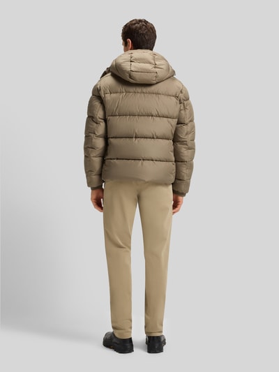 BOSS Orange Regular fit gewatteerd jack van waterafstotend materiaal, model 'OMARIS' Olijfgroen - 5