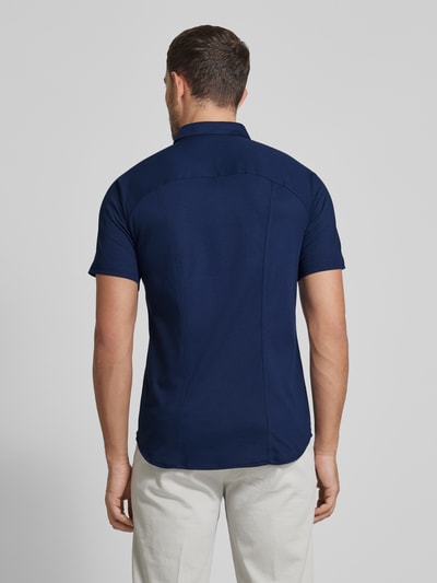Desoto Business-Hemd mit Button-Down-Kragen Blau 5