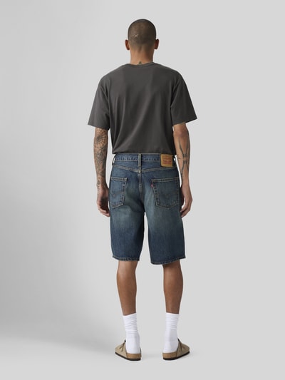 Levi's® Wide Leg Bermuda mit 5-Pocket-Design Dunkelblau 5