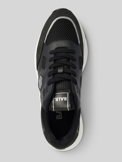 Balr. Sneakers met labelapplicatie, model 'Hexline' Zwart - 3