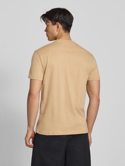 Tommy Jeans Regular Fit T-Shirt aus reiner Baumwolle Beige 5