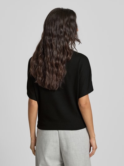 Tom Tailor Denim Loose Fit T-Shirt mit Fledermausärmeln Black 5