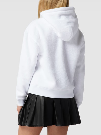 Tommy Jeans Hoodie mit Teddyfell Weiß 5