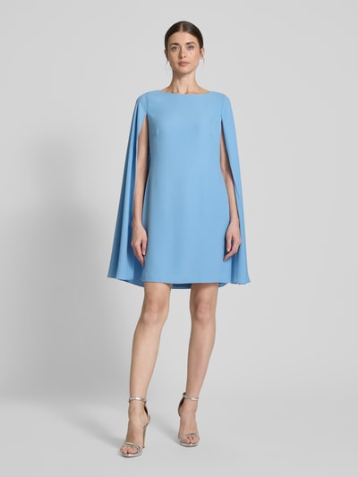 Lauren Ralph Lauren Cocktailkleid mit U-Boot-Ausschnitt Modell 'PETRA' Hellblau 1