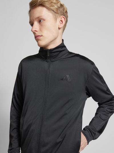 ADIDAS SPORTSWEAR Bluza rozpinana ze stójką Czarny 3