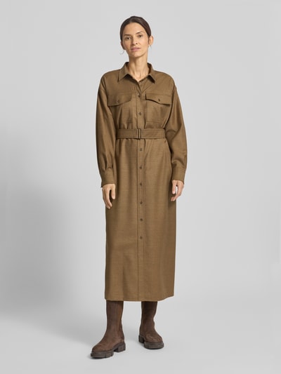 Weekend Max Mara Midikleid aus Schurwoll-Mix Modell 'STEMMA' Hazel 4