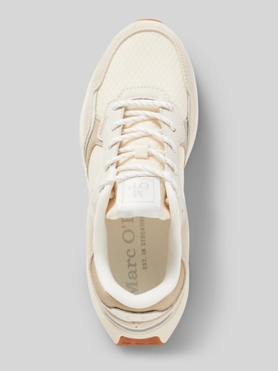 Marc O'Polo Sneaker mit Mesh-Einsatz in Wabenstruktur Beige 3