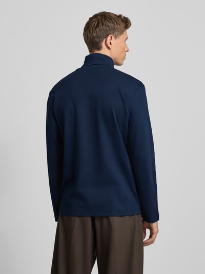 Tom Tailor Golf o kroju regular fit z mieszanki bawełny Granatowy 5