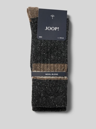 JOOP! COLLECTION Socken aus Baumwoll-Mix im 2er-Pack Anthrazit 3