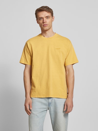 Levi's® T-Shirt mit Label-Stitching GELB 4