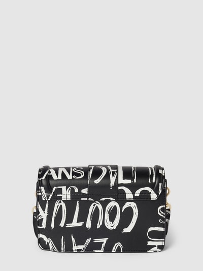 Versace Jeans Couture Handtasche mit Allover-Print Black 4