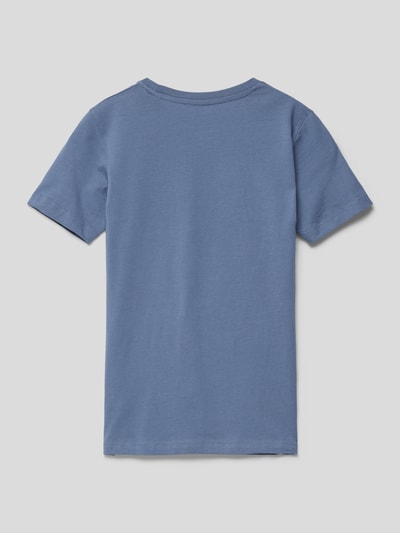 JACK & JONES T-Shirt mit Label-Design Rauchblau 3