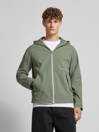 Jack & Jones Jacke mit Stehkragen Modell 'ADAM' Dunkelgruen 4