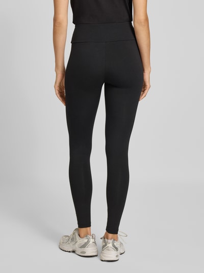 EA7 Emporio Armani Legging met labeldetail en elastische band Zwart - 5