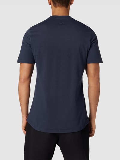 ADIDAS SPORTSWEAR T-Shirt mit geripptem Rundhalsausschnitt Marine 5