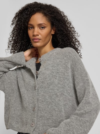 Drykorn Gebreide pullover van wolmix, model 'MARWENI' Antraciet gemêleerd - 3