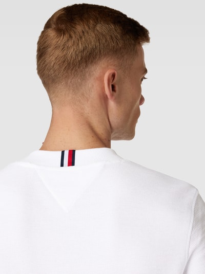 Tommy Hilfiger Sweatshirt met structuurmotief Wit - 3