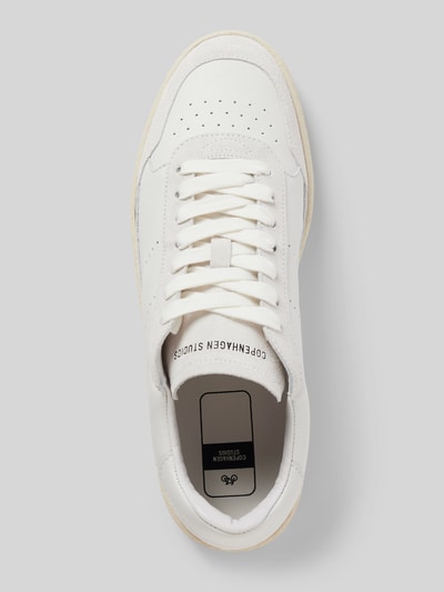 Copenhagen Sneaker mit Label-Print Weiss 3