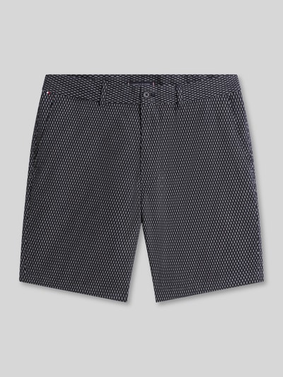 Tommy Hilfiger Regular Fit Chinoshorts aus Baumwoll-Mix Marine 2
