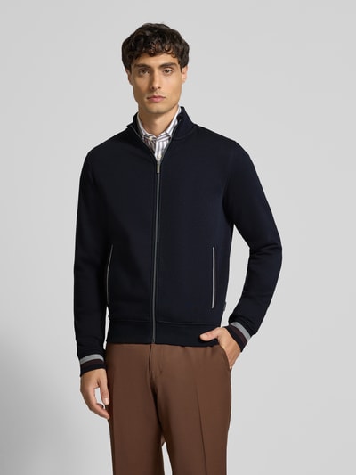 bugatti Sweatjacke mit Stehkragen Marine 4