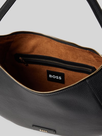 BOSS Handtasche mit Label-Detail Modell 'Lenah' Black 5