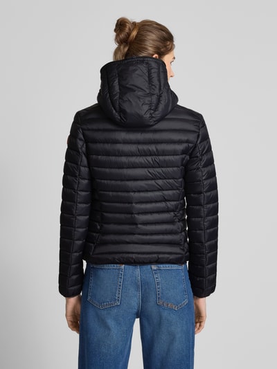 SAVE THE DUCK Steppjacke mit Zweiwege-Reißverschluss Modell 'DAISY' Black 5