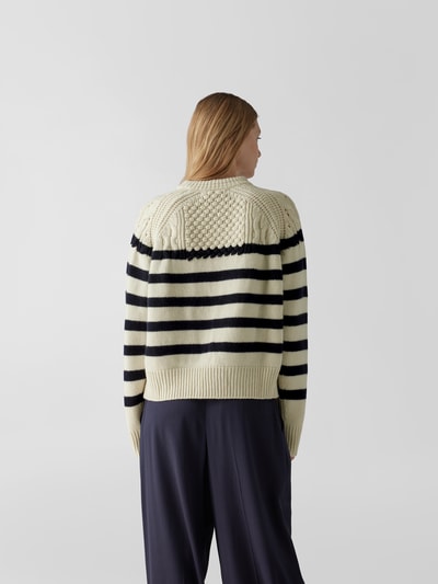 Ba&sh Pullover in Strick-Optik Ecru 5