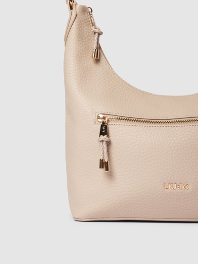 Liu Jo White Hobo Bag mit Label-Detail Modell 'Ondina' Sand 3