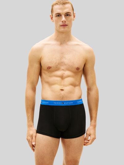 Tommy Hilfiger obcisłe bokserki o kroju regular fit z mieszanki bawełny w zestawie 3 szt. Oceaniczny 4