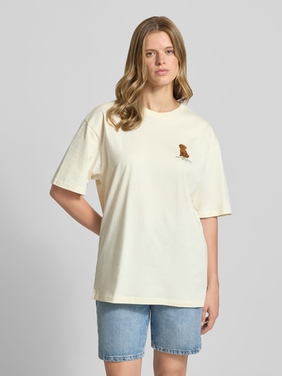 REVIEW T-Shirt mit 1/2-Arm Offwhite 4