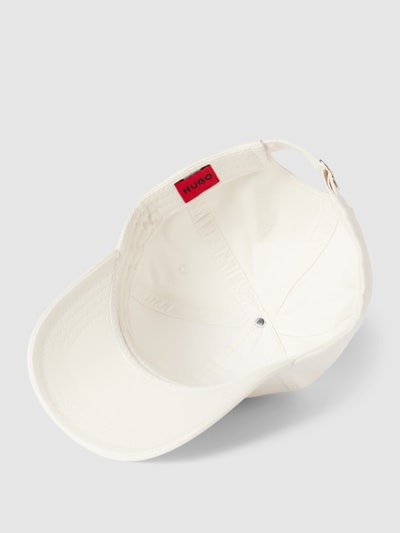 HUGO Basecap mit Logo-Stitching Modell 'Cara' Offwhite 2