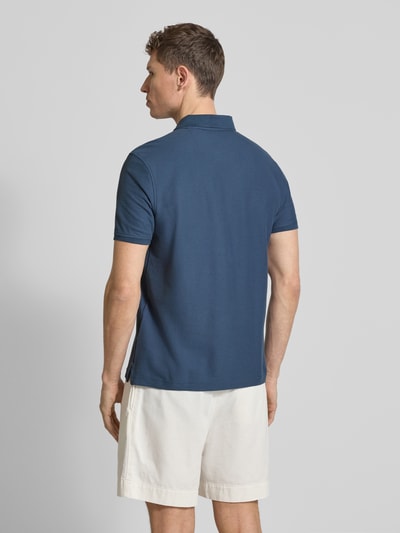 LERROS Koszulka polo o kroju regular fit z wyhaftowanym logo model „Performance” Granatowy 5
