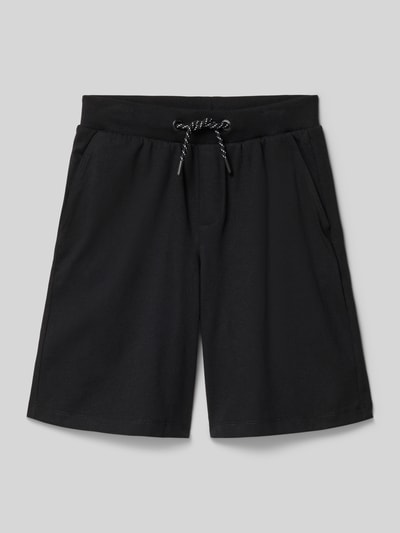 Productfoto, Regular Fit Sweatshorts aus Baumwoll-Mix van s.Oliver RED LABEL in effen kleuren met elastische boord, verstelbare wijdte binnenin, tunnelkoord, zij-steekzakken, sweat-materiaalverwerking, katoenmix.