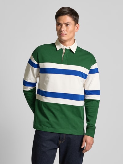 Tommy Hilfiger Sweatshirt mit Kentkragen Hellgruen 4