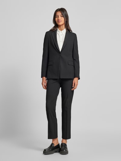 HUGO Slim fit blazer met knoopsluiting, model 'Atenia' Zwart - 1