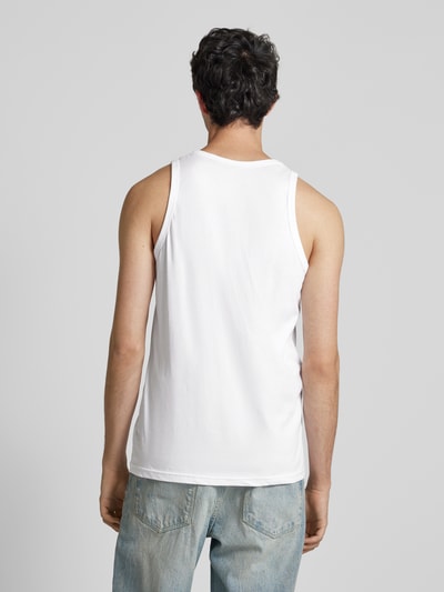 Alpha Industries Tanktop mit Label-Print Weiss 5