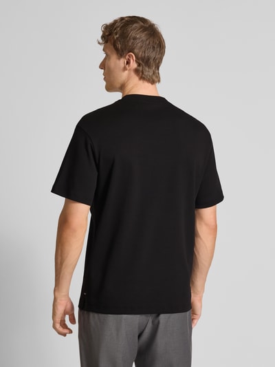 HUGO Regular Fit T-Shirt mit Brusttasche Modell 'Dargentee' Black 5