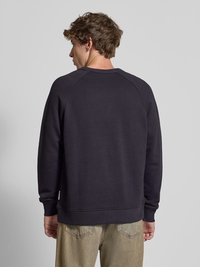 Marc O'Polo Denim Relaxed fit sweatshirt van puur katoen Marineblauw - 5