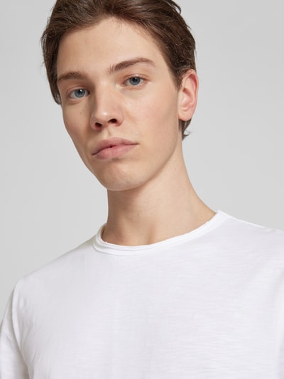 Only & Sons T-shirt met ronde hals, model 'BENNE' Wit - 3