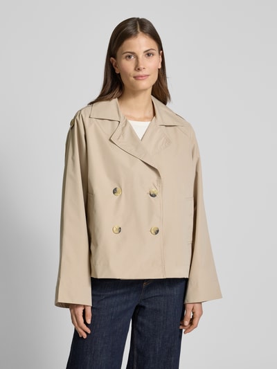 B.Young Trenchcoat mit Reverskragen Modell 'Calea' Sand 4