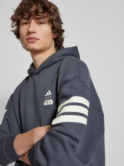 ADIDAS SPORTSWEAR Hoodie met logoprint Antraciet - 3