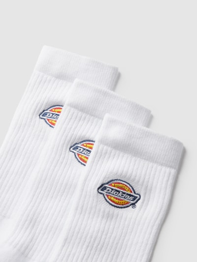 Dickies Krótkie skarpety z nadrukiem z logo w zestawie 3 szt. Biały 2