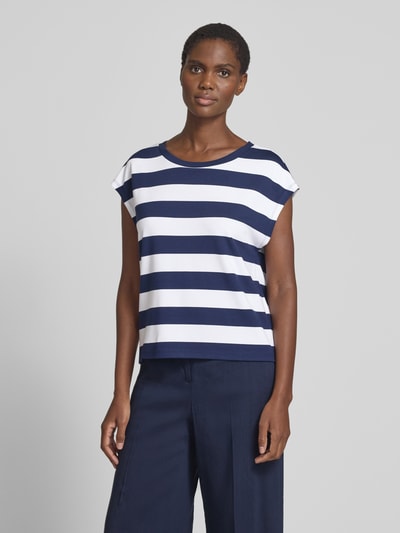 monari Sweatshirt mit Kappärmeln Marine 4