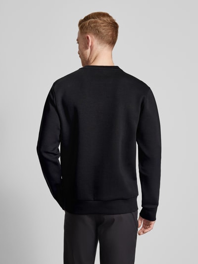 BOSS Green Sweatshirt mit Label-Print Modell 'Salbo' Black 5
