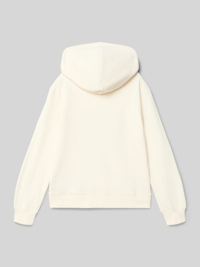 Champion Hoodie aus Baumwoll-Mix mit Label-Stickerei Ecru 3