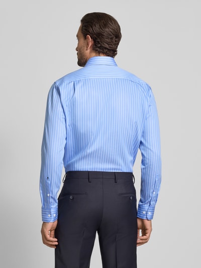 SEIDENSTICKER REGULAR FIT Koszula biznesowa o kroju regular fit z kołnierzykiem typu kent Błękitny 5