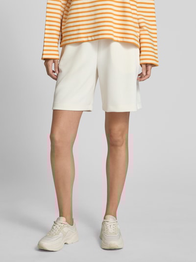 Rich & Royal Relaxed Fit Shorts mit elastischem Bund Offwhite 4