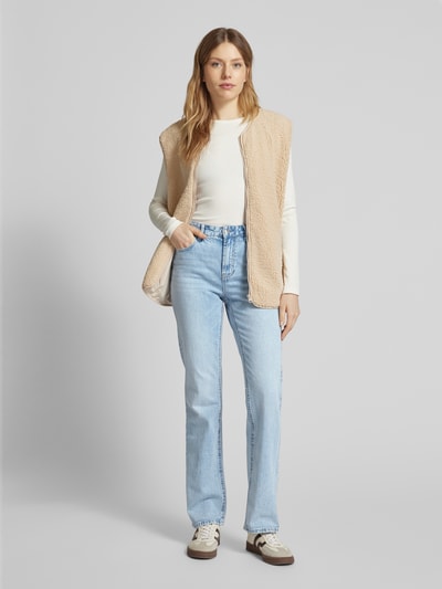 Vero Moda Straight Fit Jeans aus Baumwoll-Mix Modell 'TESSA' Hellblau 1