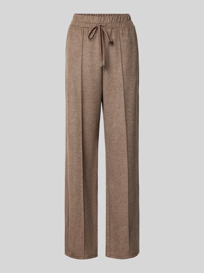 Weekend Max Mara Jogginghose mit Bundfalten Mittelbraun 1