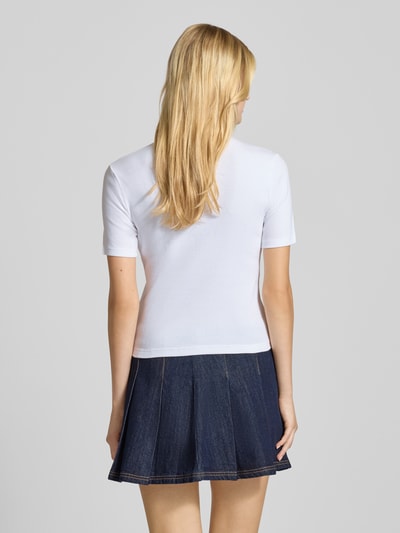 Carhartt Work In Progress T-Shirt mit Label-Stitching Weiss 5